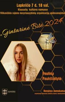 "Gintarinė bitė 2024"