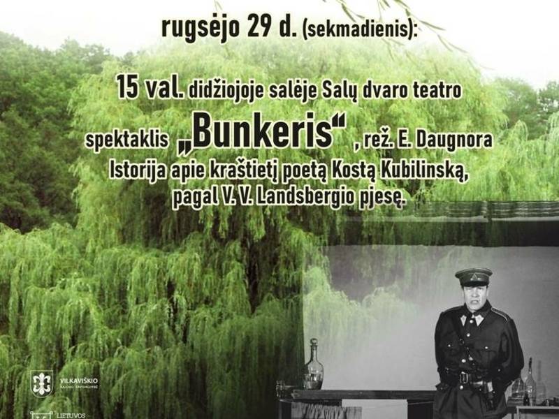 Spektaklis "Bunkeris"